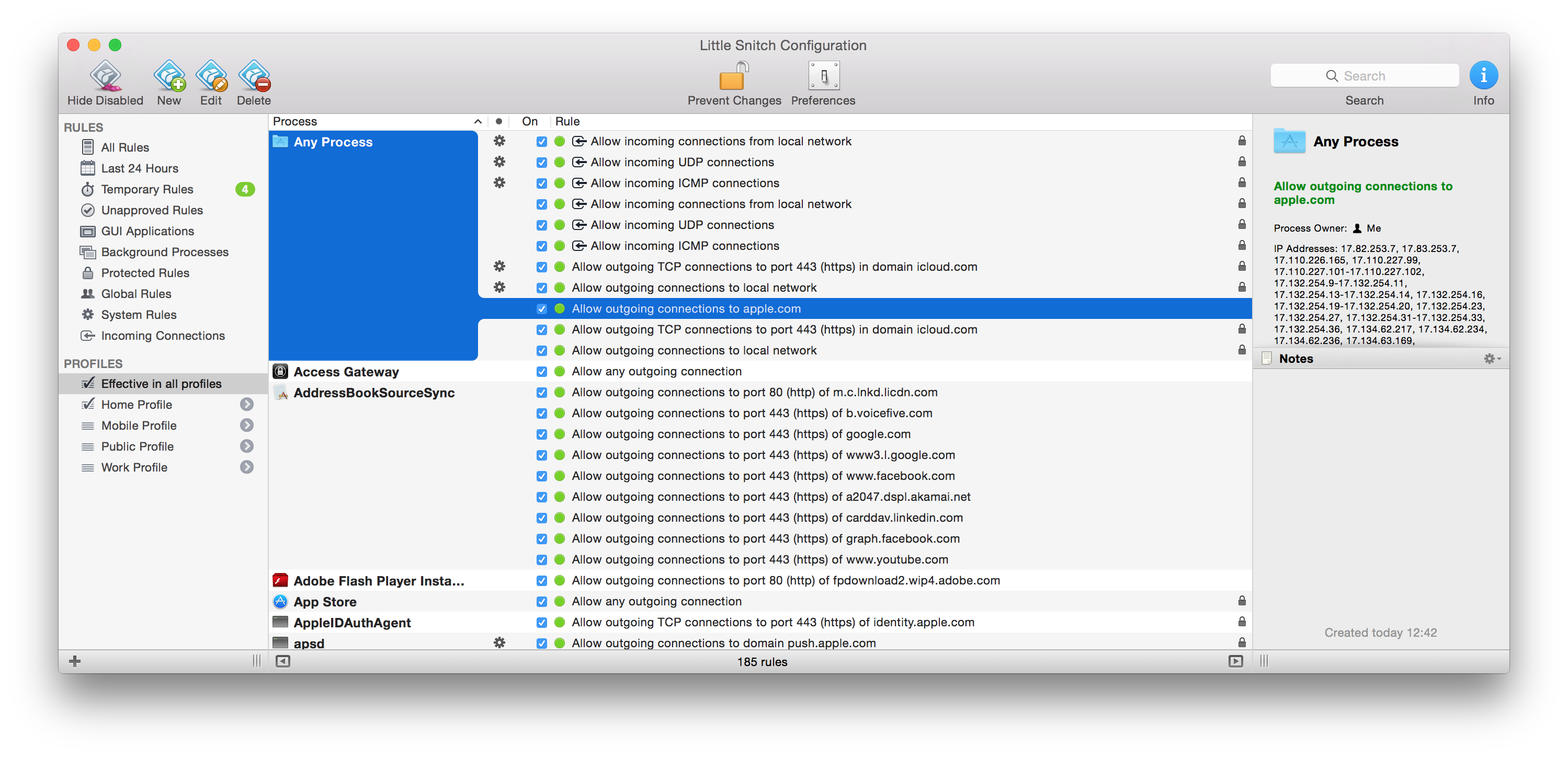 latest version of little snitch for mac